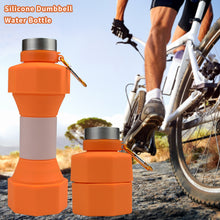 Dumbbell Collapsible Bottle for Extra Grip 650ml