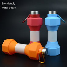 Dumbbell Collapsible Bottle for Extra Grip 650ml