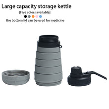 Premium Collapsable Bottle Withe Extra Storage Cup for Medications 750ml