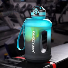 Tritan Sports Water Bottle that can hold temperature from (-10 °C to 96°C) available in 2.5L and 1.8L